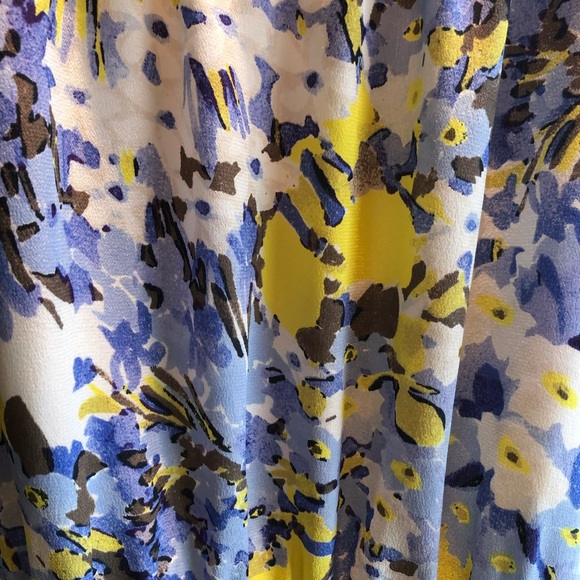 Banana Republic floor length floral maxi dress - Picture 2 of 6